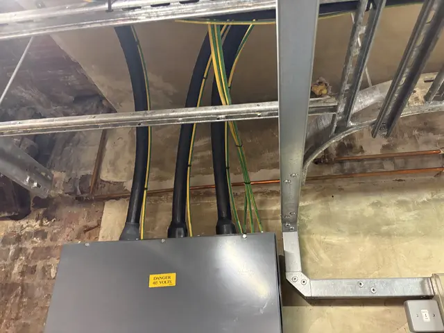 Commercial 415V distribution board with SWA cabling and earth bonding in Hammersmith